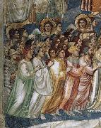 GIOTTO di Bondone Last Judgment oil on canvas